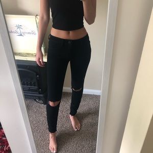 ripped skinny jeans DL1961